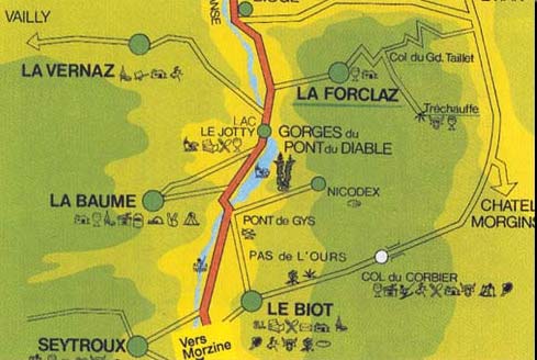 Accs route pour le lac du Jotty