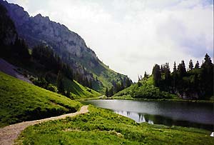 Le lac d'Arvouin - Photo empunte au site de Cdric Paul