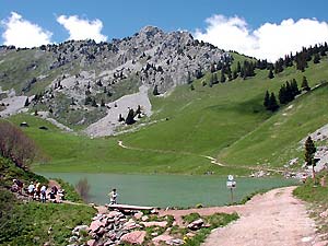 Le lac d'Arvouin -  http://savoierandos.free.fr/