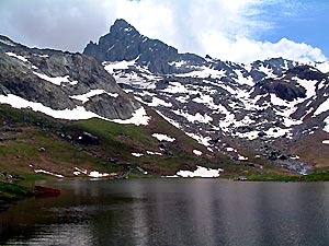 Le lac de la Blanche -  Patrice Roatta - Juin 2003