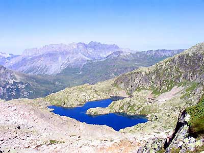 Le lac Cornu -  WebAlpes.org