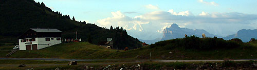 Le Mont Blanc depuis le col de Joux Plane -  Patrice Roatta