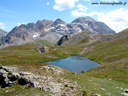 Le lac long, cime de la Planette et roche Bernaude -  Patrice Roatta