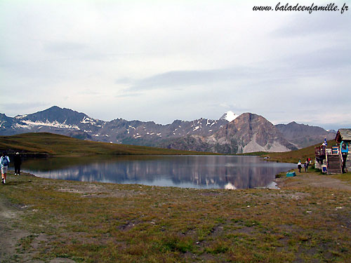 Le lac de l'ouillette et le dme enneig de Pramecou  -  Patrice Roatta