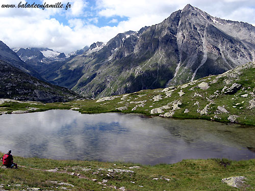 Lac Perrin suprieur et la roche d'Etache -  Nolwenn Brunin