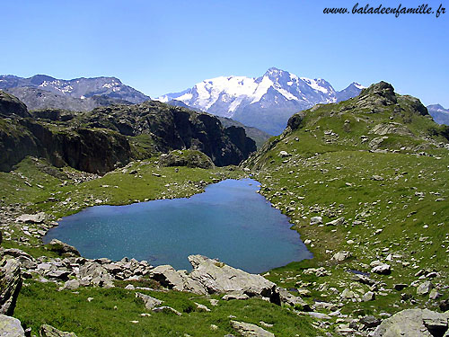 Petit lac du Petit et le mont pourri