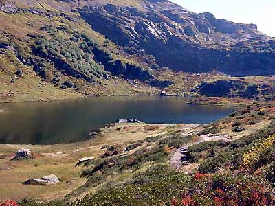 Le lac de Pormonaz -  www.mieussy-vdm74.com