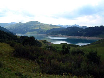 Lac de Roselend - © Patrice Roatta - Juillet 2005