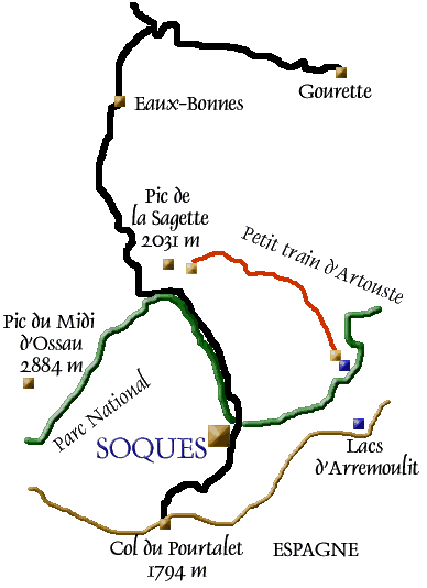 Accs route les lacs d'arroumlit