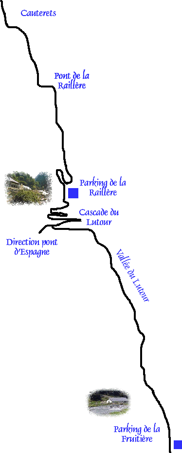 Accs routier  la fruitire et  la valle de lutour