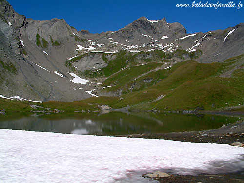 Lac sans fond et pointe du lac sans fond (2884 m) -  Patrice Roatta