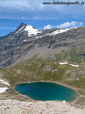 Lac du Santel et l'aiguille de la Grande Sassire (3747 m) -  Patrice Roatta