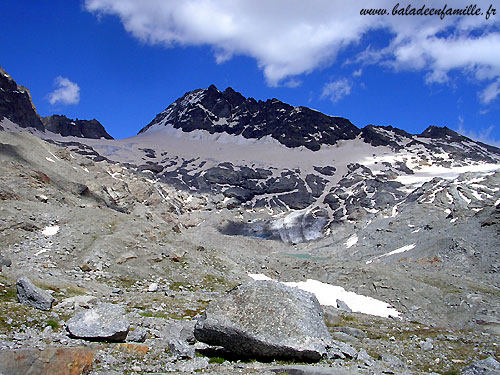 Lac des sources infrieures et le sommet de Levanna Orientale (3556 m)-  Patrice Roatta