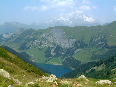 Lac Saint Gurin et Mont Blanc -  Patrice Roatta - Juillet 2005