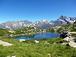 lac Petarel et pic de l'Olan