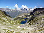 le lac de Sebeyras et la valle de Petarel