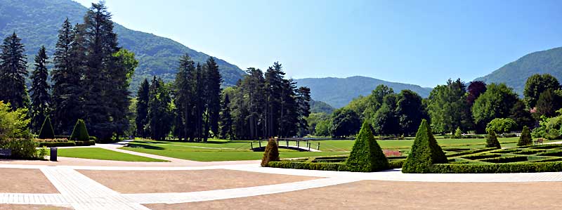 Le parc du domaine de Vizille