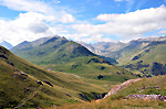Col de Larche, et vue sur le vallon du lauzanier