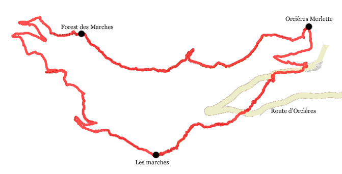 Topo simplifi de la balade