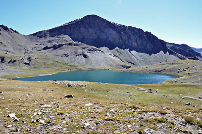 Pic et lac d'Estaris