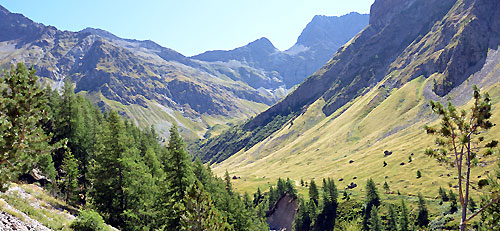 La haute valle du Champolon