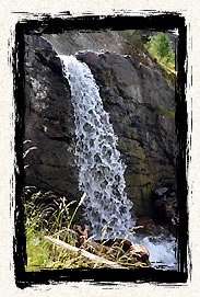 Cascade sur le torrent du Blaizil