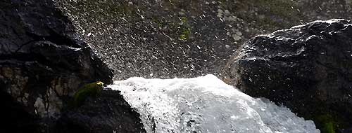 Cascade sur le torrent du Blaizil