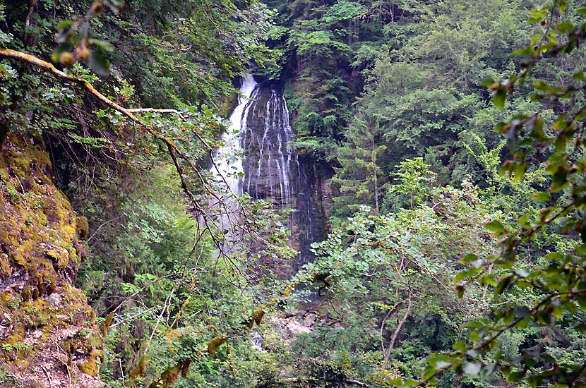 Cascade sur le torrent