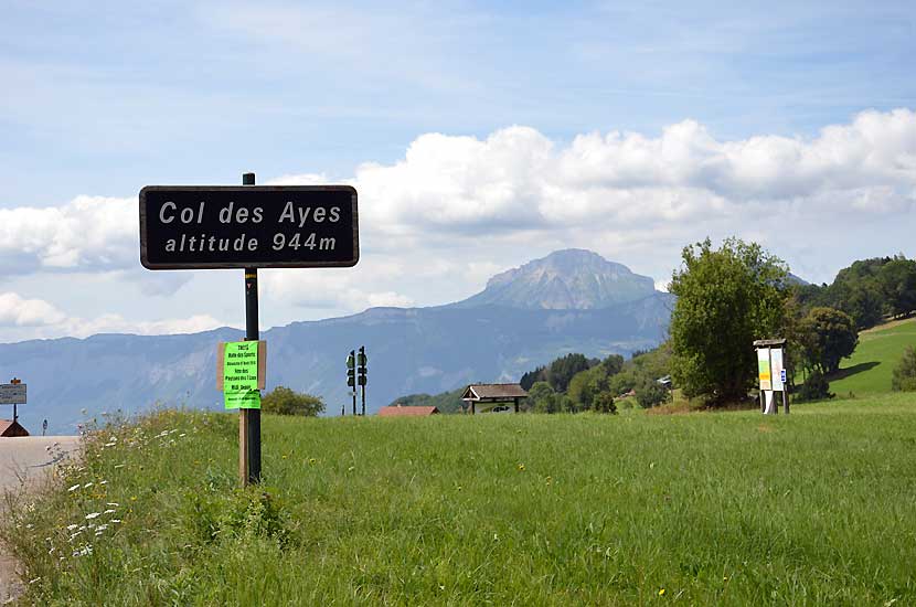 Col des Ayes et dent de Crolles