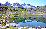 Les sommets de la pyramide 2912 m et du toit 2832 m