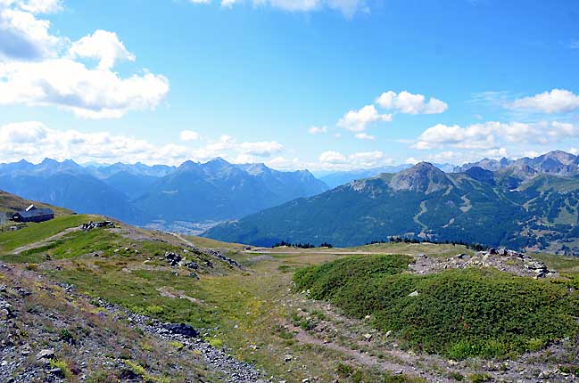 Panorame sur la Valle de Brianon
