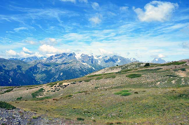 Le massif des Ecrins
