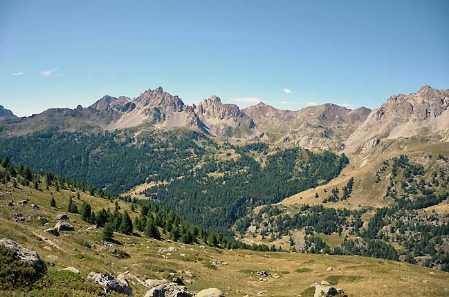 Crtes du diable et du raisin, la grande manche