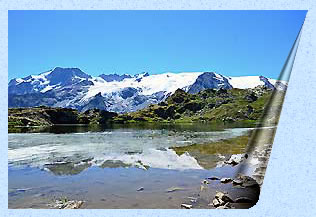 Miroir sur le lac Lerie