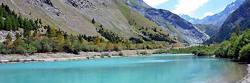 le lac au pont d'Arsine