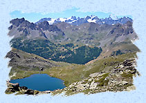 Lac du serpent, les Ecrins