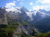 La Meije depuis le Hameau de Valfroide