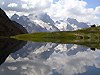 Reflet de la Meije sur le lac Golon