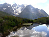 Reflets du glacier du Lautaret