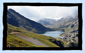 Lac Bramant et glacier de Saint Sorlin