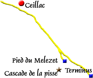 Accs routier au lac des Rouites