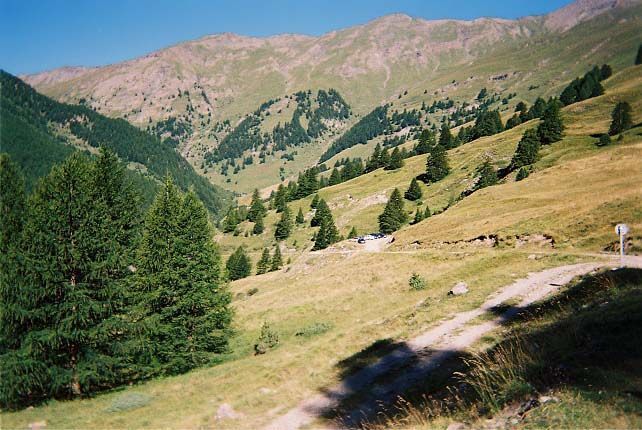Dpart de la balade, la bergerie du Lombard