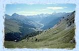 Panorama sur la haute valle du Guil et sur Ristolas