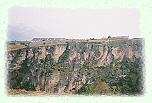 Vue sur les fortifications de Mont Dauphin