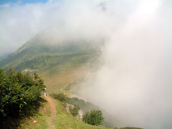 Le col de la Bathie