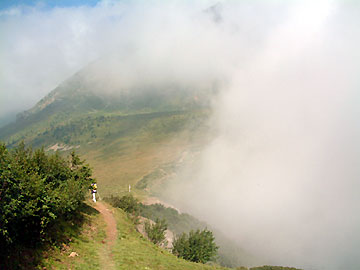 Le col de la Bathie