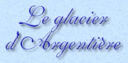 Titre glacier d'argentiere