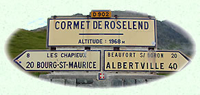 Passage au Cormet de Roselend