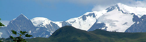 Aiguille de Bionassay et Mont Blanc