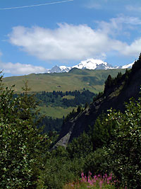 Aiguille de Bionnassay et Mont Blanc